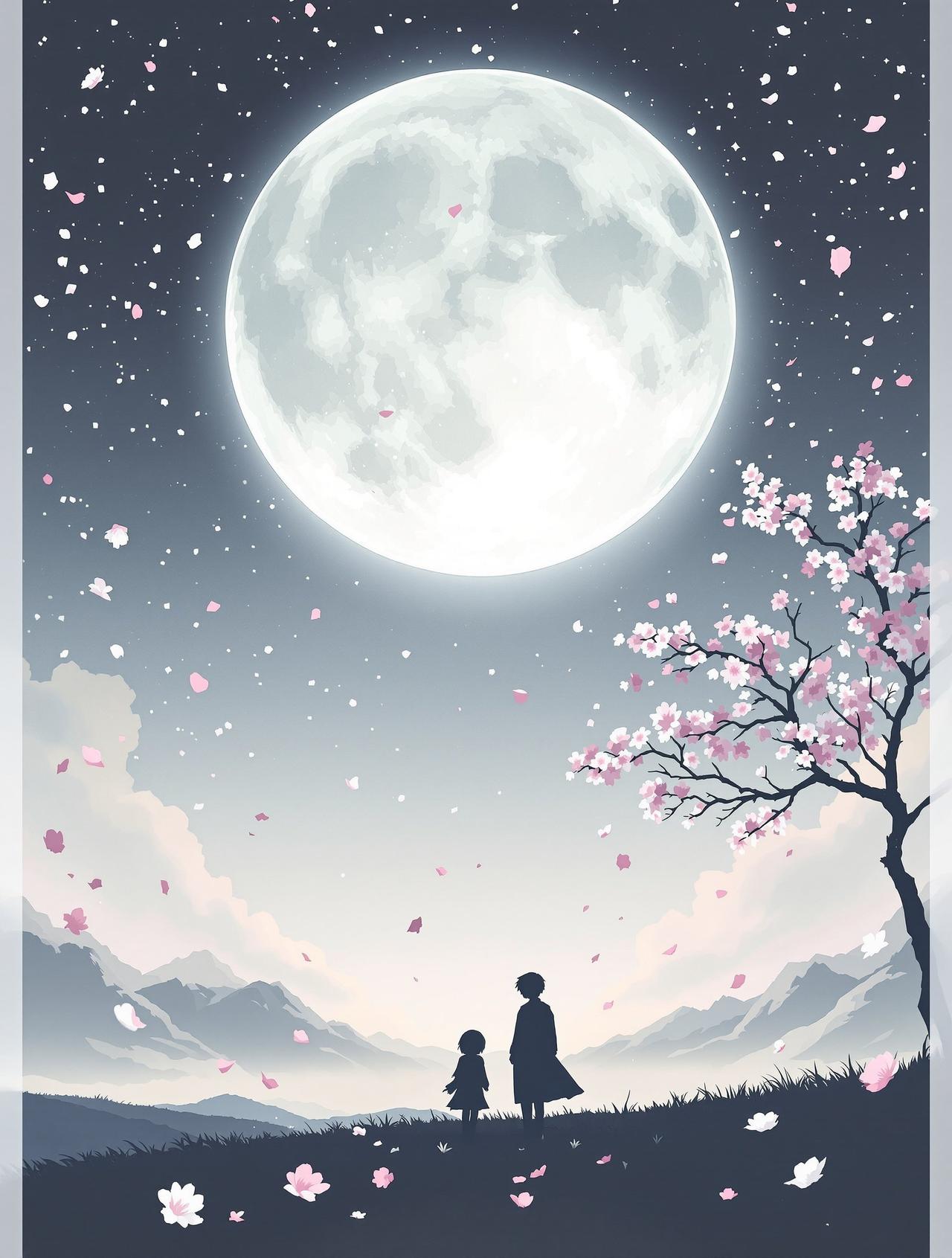 二次元漫画番剧《月下誓约》封面海报