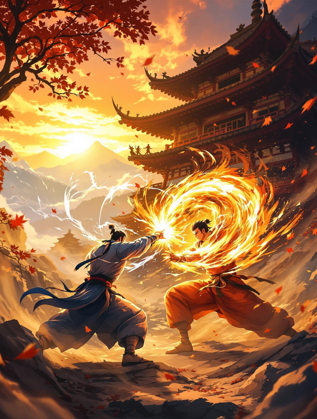 二次元漫画热门番剧《武道巅峰》